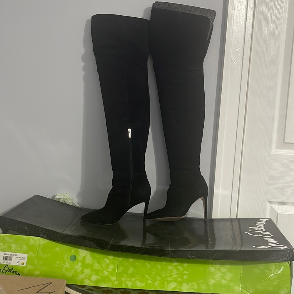 Sam Edelman Women’s over the knee pointed toe boot